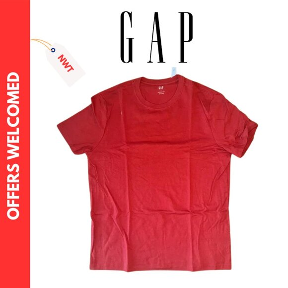 GAP Other - NWT Gap Everyday Soft Red Men’s T-shirt Size L